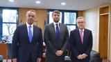 Χρήστος Σταϊκούρας, Συνάντηση, Εκτελεστικό Διευθυντή, Οργανισμού, Ασφάλεια, Αεροπορίας,christos staikouras, synantisi, ektelestiko diefthynti, organismou, asfaleia, aeroporias