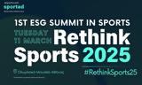 Rethink Sports 2025,Establish Sustainability Goals