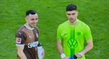 Βόλφσμπουργκ-Ζανκτ Πάουλι 1-1, Ισόπαλοι Κουλιεράκης-Σάλιακας,volfsbourgk-zankt paouli 1-1, isopaloi koulierakis-saliakas