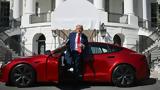 Σόου Τραμπ, Αγοράζει Tesla, Λευκό Οίκο, Έλον Μασκ Photos-Video,soou trab, agorazei Tesla, lefko oiko, elon mask Photos-Video