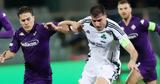Φιορεντίνα - Παναθηναϊκός 3-1,fiorentina - panathinaikos 3-1