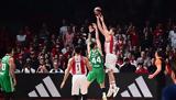 Ολυμπιακός-Παναθηναϊκός 76-74,olybiakos-panathinaikos 76-74