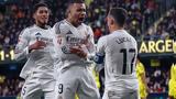 Βιγιαρεάλ - Ρεάλ Μαδρίτης 1-2, Γλίτωσε, Εμπαπέ,vigiareal - real madritis 1-2, glitose, ebape