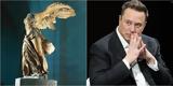 Elon Musk Captivated, ‘Winged Victory,Samothrace’ Calls It “Beauty”