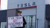 Τραμπ, Tesla,trab, Tesla