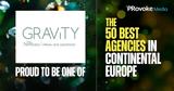 Gravity, Newtons,50 Best Agencies, Continental Europe