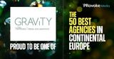 Gravity, Newtons,50 Best Agencies, Continental Europe
