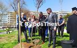 Θεσσαλονίκη, Δενδροφύτευση 21, Ελλάδας - Ουκρανίας,thessaloniki, dendrofytefsi 21, elladas - oukranias