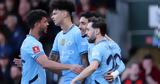 Μπόρνμουθ - Μάντσεστερ Σίτι 1-2, Ανατροπή, Νότιγχαμ,bornmouth - mantsester siti 1-2, anatropi, notigcham