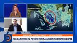 Πως θα κινηθεί η κακοκαιρία τις επόμενες ώρες,