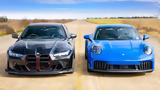 BMW M4 CS Vs Porsche 911 GTS,