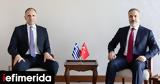 Greek Turkish Foreign Ministers Plan Next Steps,Dialogue