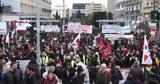 Στους δρόμους για συλλογικές συμβάσεις και αυξήσεις στους μισθούς,