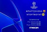 Live, MEGA, Μπαρτσελόνα – Ντόρτμουντ,Live, MEGA, bartselona – ntortmount