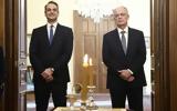 Συνάντηση Μητσοτάκη - Τασούλα, Μεγάλη Τρίτη, Προεδρικό Μέγαρο,synantisi mitsotaki - tasoula, megali triti, proedriko megaro