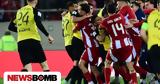 Ολυμπιακός - ΑΕΚ, Ποινή 3, Πασχαλάκη Κάρμο Μουκουντί, Μαρσιάλ - Απαλλαγή Αλμέιδα,olybiakos - aek, poini 3, paschalaki karmo moukounti, marsial - apallagi almeida