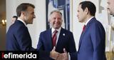 Ξεκίνησε, Μακρόν, Ρούμπιο, Γουίτκοφ -Τηλεφωνική, Ζελένσκι,xekinise, makron, roubio, gouitkof -tilefoniki, zelenski