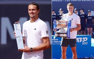 ATP Rankings, Ξανά, Νο2, Ζβέρεφ, Top10, Ρούνε, ATP Rankings, xana, no2, zveref, Top10, roune