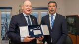 Αλβέρτος Β Πρίγκιπας, Μονακό, Επίτιμος Δημότης Ελαφονήσου,alvertos v prigkipas, monako, epitimos dimotis elafonisou