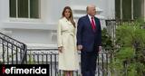 Μελάνια -Τι, Τραμπ,melania -ti, trab