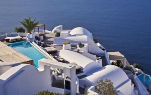 Διεθνής, Katikies Santorini, Travel + Leisure 500, diethnis, Katikies Santorini, Travel + Leisure 500