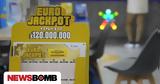 Κλήρωση Eurojackpot 254, 86 000 000,klirosi Eurojackpot 254, 86 000 000