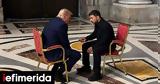 Ζελένσκι, Τραμπ, Πάπα, Συμβολική,zelenski, trab, papa, symvoliki