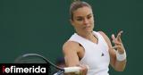 Μαρία Σάκκαρη, Ισοπέδωσε, Παολίνι Νο 6, Madrid Open,maria sakkari, isopedose, paolini no 6, Madrid Open