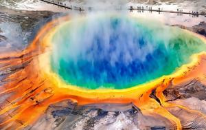 Yellowstone, Κρύβει, Yellowstone, kryvei