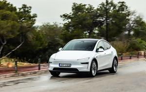 Δοκιμή, Tesla Model Y Dual Motor, dokimi, Tesla Model Y Dual Motor