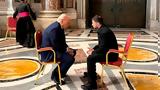 Ζελένσκι, Τραμπ, Βατικανό –, … Βατερλό, Οβάλ Γραφείου,zelenski, trab, vatikano –, … vaterlo, oval grafeiou