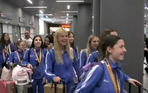 Θεσσαλονίκη, Άφιξη, Εθνικής Ομάδας Cheerleading, Παγκόσμιο Πρωτάθλημα, thessaloniki, afixi, ethnikis omadas Cheerleading, pagkosmio protathlima