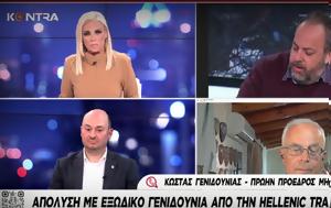 Κώστας Γενιδούνιας, Kontra24, Hellenic Train, kostas genidounias, Kontra24, Hellenic Train