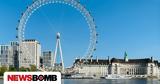 Ακινητοποιήθηκε, London Eye,akinitopoiithike, London Eye