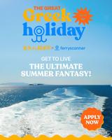 The Great Greek Holiday, Ferryscanner, Sun, Beach, Ψάχνουν, 30 000,The Great Greek Holiday, Ferryscanner, Sun, Beach, psachnoun, 30 000
