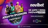 Απόλυτη *, NOVASPORTS, Novibet,apolyti *, NOVASPORTS, Novibet