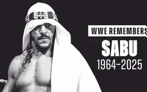 Sabu, Πέθανε, WWE, Sabu, pethane, WWE