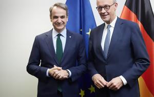Μητσοτάκης, Ταξιδεύει, Βερολίνο, Μερτς, mitsotakis, taxidevei, verolino, merts