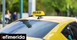Athens Airport Taxi Drivers,Strike Over Uber Stand