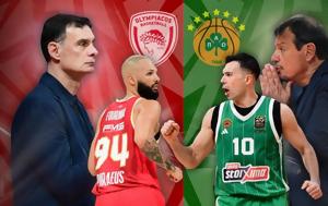 Ολυμπιακός - Παναθηναϊκός, Euroleague, olybiakos - panathinaikos, Euroleague