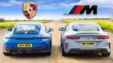 Porsche 911 GTS Vs BMW M8 Competition, Ποιο,Porsche 911 GTS Vs BMW M8 Competition, poio