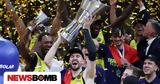 Euroleague, Αποθέωση, Φενέρμπαχτσε, Κωνσταντινούπολη,Euroleague, apotheosi, fenerbachtse, konstantinoupoli