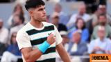 Roland Garros, Έχασε, Αλκαράθ - Βίντεο,Roland Garros, echase, alkarath - vinteo