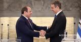 Μονή Σινά, Μητσοτάκης – Αλ Σίσι,moni sina, mitsotakis – al sisi