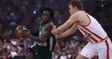Παναθηναϊκός - Ολυμπιακός, Πρώτη, Stoiximan GBL,panathinaikos - olybiakos, proti, Stoiximan GBL