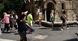 Καιρός, Αφρικανικός, 38άρια, Τσατραφύλλιας – Αυξάνεται,kairos, afrikanikos, 38aria, tsatrafyllias – afxanetai
