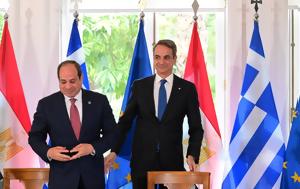 Greek PM Mitsotakis Holds Call, Egypts President Sisi, Saint Catherines Monastery Issue