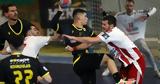 Ολυμπιακός - ΑΕΚ, Αλλαγή, Handball Premier,olybiakos - aek, allagi, Handball Premier