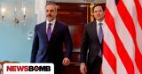 Τουρκία, Επικοινωνία Φιντάν - Ρούμπιο, Ουκρανία, Συρία,tourkia, epikoinonia fintan - roubio, oukrania, syria