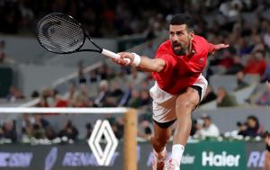 Τζόκοβιτς, 13η, Roland Garros, tzokovits, 13i, Roland Garros